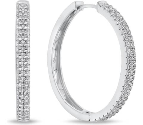Brilio Silver náušnice EA770W