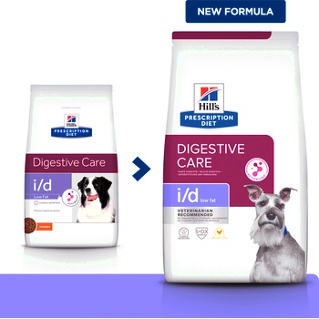 Hill's HILL'S PD Prescription Diet Canine i/d с ниско съдържание на мазнини 12кг
