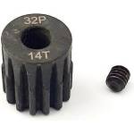 H-SPEED Пиньон мод 0.8 module 32p 14t зъба 5мм shaft ос HSPX214 (HSPX214)