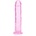 Shots Toys Джели дилдо Real Rock Crystal Clear 8" розово