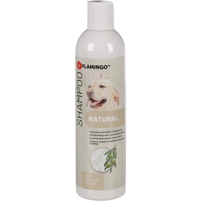 FLAMINGO Shampoo Olive oil - Крем-шампоан с Маслиново масло за здрава, силна и мека козина - 300 мл, Белгия - 1030843