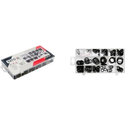 O krúžok gumové tesniace, sada 225ks, 3x1 -22x2mm