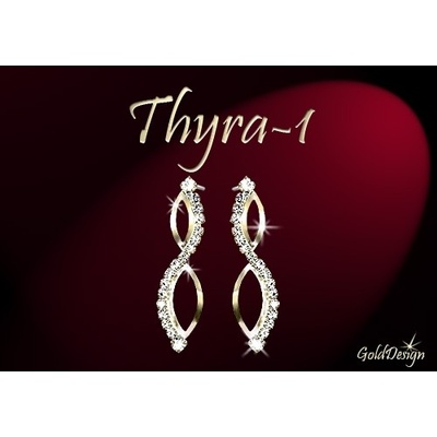 Gold Design Thyra I zlacené GD825
