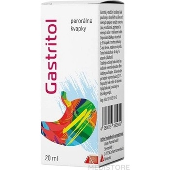 Gastritol perorálne kvapky gtt.por. 1 x 20 ml