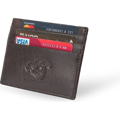 Grand Polo Club Gpc Мъжки визитник - Тъмнокафяв 202108355657 (358567_Тъмно кафяв)