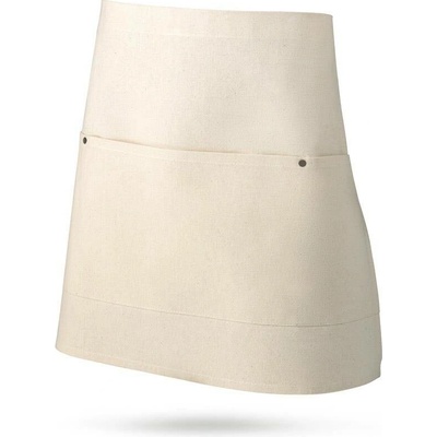 CHICORY. Víceúčelová zástěra z bavlněného plátna 260 g/m² Přírodní