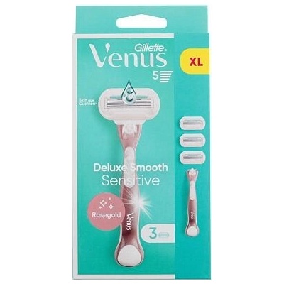 Gillette Venus Deluxe Smooth Sensitive + 2 ks hlavic