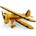 E-Flite Waco 0.55m SAFE Select BNF Basic жълто