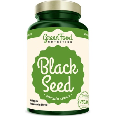 GreenFood Black Seed Čierna rasca 90 kapsúl