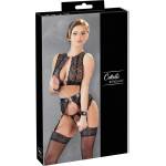 Cottelli Collection Bondage - секси бельо комплект с дантела 4 части - M (22511161031)
