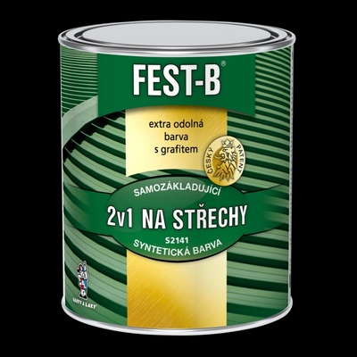Barvy a laky Hostivař FESTB S2141-0280 HNĚDÝ 0,8Kg – Sleviste.cz