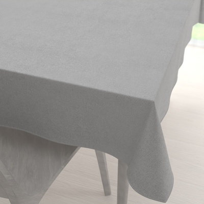 Biante Obdĺžnikový obrus/imitácia brúsenej kože Alcantara ALC-020 Svetlý béžovosivý 120x180 cm