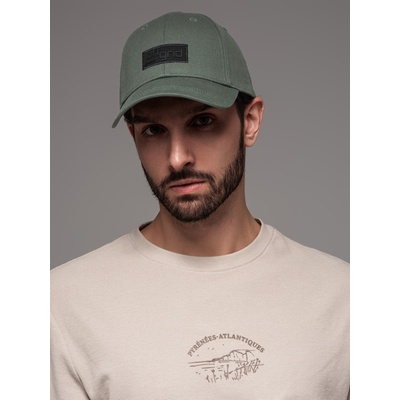 Ombre Clothing Мъжка бейзболна шапка с правоъгълна лепенка зелена Ombre Clothing Ombre Clothing | Zelen | МЪЖЕ | ЕДИН РАЗМЕР