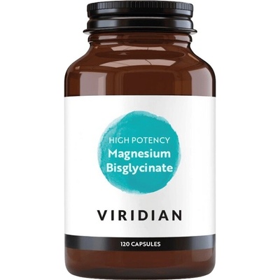 Viridian Magnesium Bisglycinate High Potency 120 kapslí