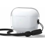 Elago Силиконов (TPU) калъф с връзка за Apple AirPods Pro 3 (прозрачен) - Elago Clear Strap Case (EAPP3CL-STRAP-TR)