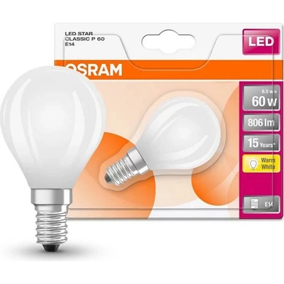 Osram Osram LED Žiarovka STAR E14/6,5W/230V 2700K P225672