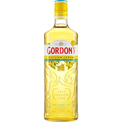 Gordon's Sicilian Lemon 37,5% 0,7 l (holá láhev)