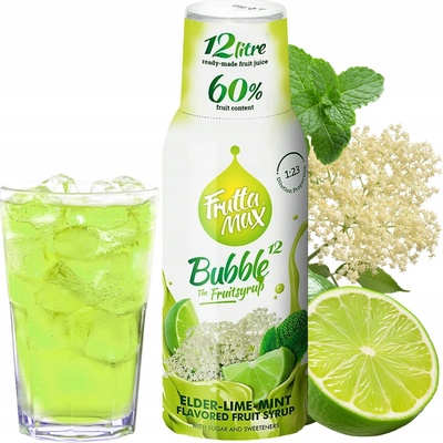 Fruttamax Sirup bazy limetky a mäty 0,5 l