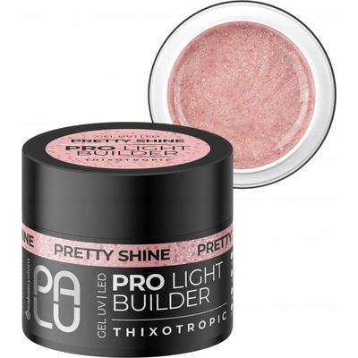Palu Pro Light stavební gel Pretty Shine s třpytkami 45g
