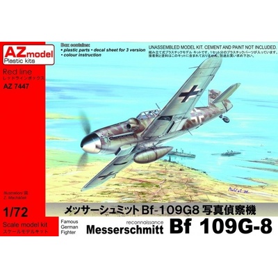 AZmodel Messerschmitt Bf 109G 8 Recon 1:72