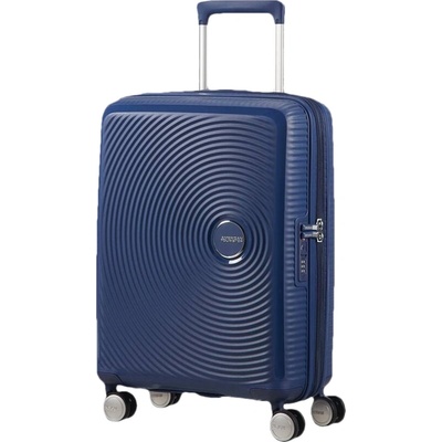 American Tourister Soundbox spinner 55 exp 32G-41001 Midnight Navy 35 l – Hledejceny.cz