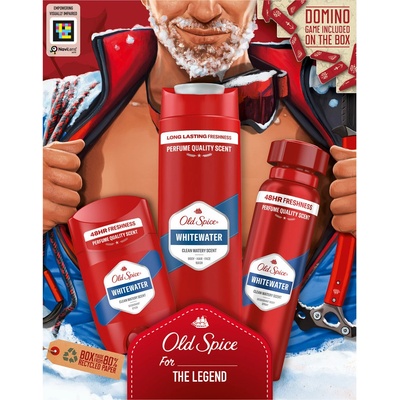 Old Spice Whitewater deospray 150 ml + deostick 50 ml + sprchový gél 250 ml darčeková sada