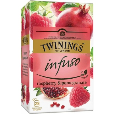 TWININGS Infuso Raspberry and Pomegranate 20 пакетчета чай