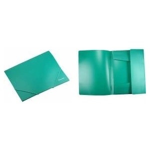 TITANUM PP A4 briefcase with rubber band green