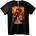 NOONEBRAND Тениска Marvel Зомбита Iron Man - 2XL, Black