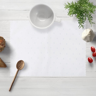 Biante Teflónové prestieranie TF-084 Obdĺžničky na bielom 30x40 cm