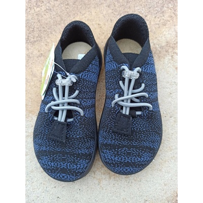 Jonap Barefoot tenisky Knitt 3D modro-čierna
