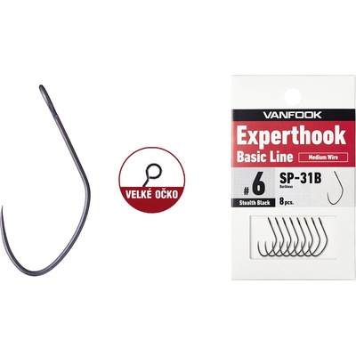 Vanfook Bezprotihrotý jednoháček SP-31B Vel.7, 8 ks