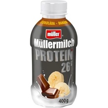 Müller Müllermilch Protein mléčný nápoj s čokoládovo-banánovou příchutí 400 g