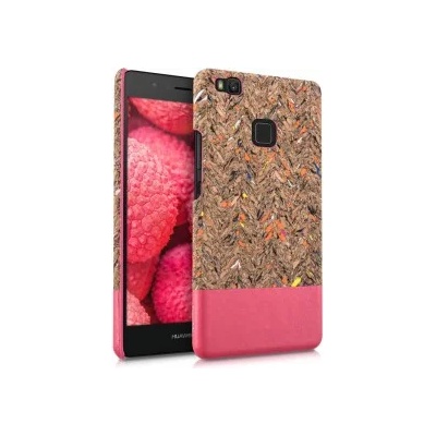 kwmobile Корков калъф за Huawei P9 Lite - светлокафяв