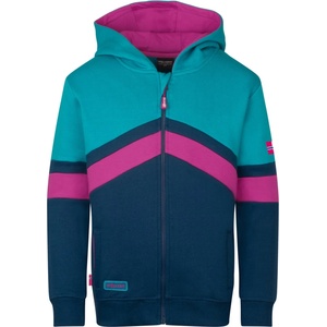 TROLLKIDS Детско яке за тренировка Trollkids Girl's Flekkefjord Jacket Training jacket - Madeira Blue / Dark Turquoise / Bright Berry - размер 140 (EU) (704-5510-0216)