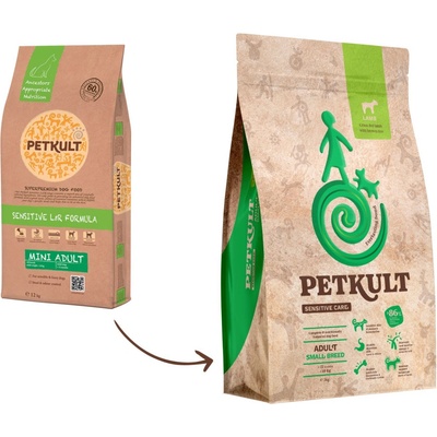 Petkult Dog Small Adult Lamb & Rice 2 x 12 kg