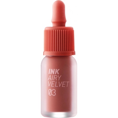 Peripera Ink Airy Velvet matný tint na rty 003 Cartoon Coral 4 g