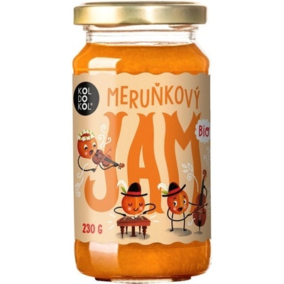 Koldokol Jam meruňkový BIO 230g