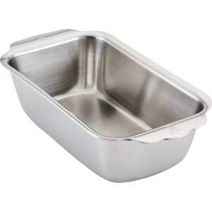 Hestan Culinary Форма за тестени изделия OVENBOND 23 x 13 см, сребърен, неръждаема стомана, Hestan (HEST48825)