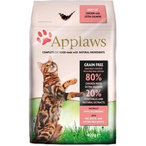 Applaws Храна Applaws Dry Cat Chicken & Salmon 400g (033-4003)