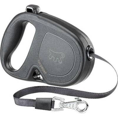 Ferplast Flippy One Tape M Black - Автоматичен повод за куче - лента 5 метра до 25кг