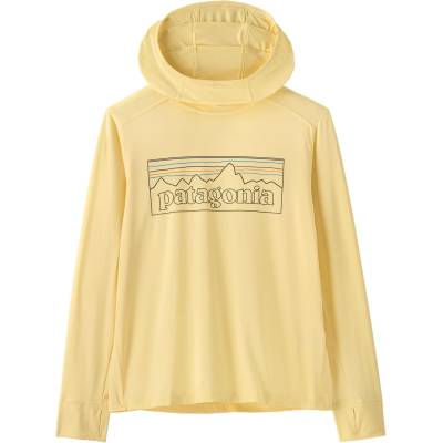 Patagonia Детска ликра Patagonia Kid's Cap SW Hoody Lycra - P-6 Outline: Buttercup Yellow - размер XL (750-2704-0315)