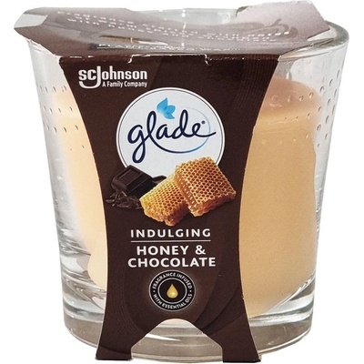 Glade Ароматна свещ 129гр - Мед и шоколад (3352)