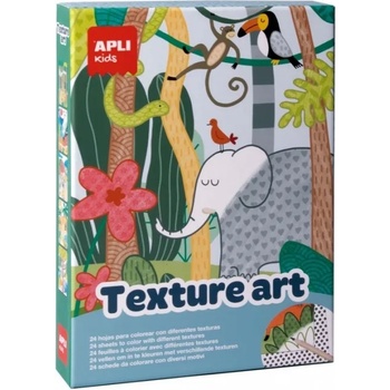 APLI Игра за оцветяване с различни текстури Apli (18339)