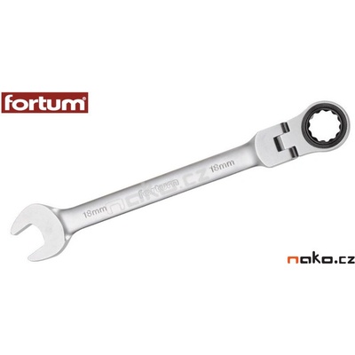 Fortum klíč ráčnový očkoplochý s kloubem 8 mm 4720208