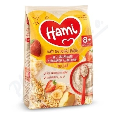Hami Ml.kaše na dobré ráno 7obil.ban.jah.210 g