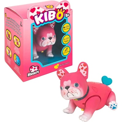 Kaboom Интерактивна играчка Kaboom - Куче френски булдог Kibo, Heart (KAB_KIB_0001)