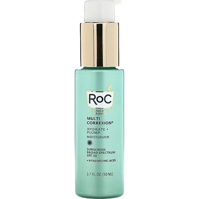 RoC Multi Correxion Hydrate + Plump Moisturiser Day Cream SPF30 овлажняващ крем-гел за лице за жени 50 мл