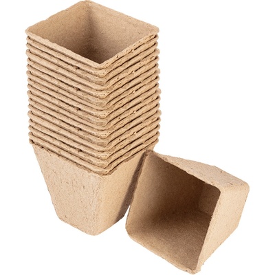 VERTO Rašelinové semenáčiky: 8 x 8 x 7,8 cm, 18 kusov 15G464