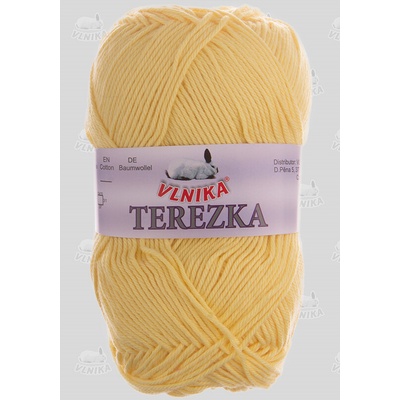 VLNIKA Příze Terezka Varianta: 107 žlutá